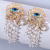 Women Vintage Eyes of Demon Earring Ring Exaggerated Trendy Earrings Style Girls Delicate Tassels Jewelry