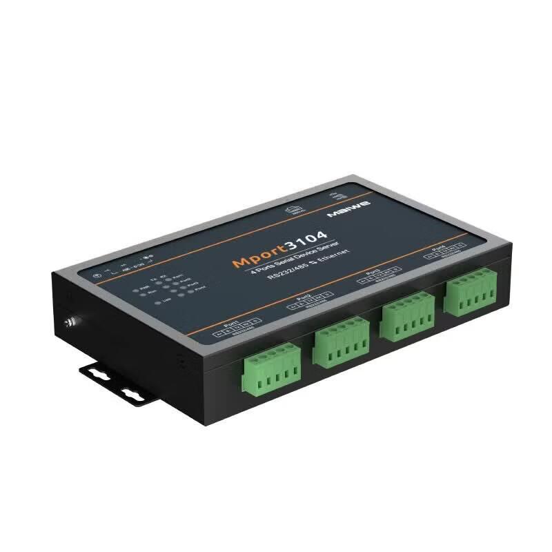 Maiwei 4-Port Serial to Ethernet Server with Modbus Gateway