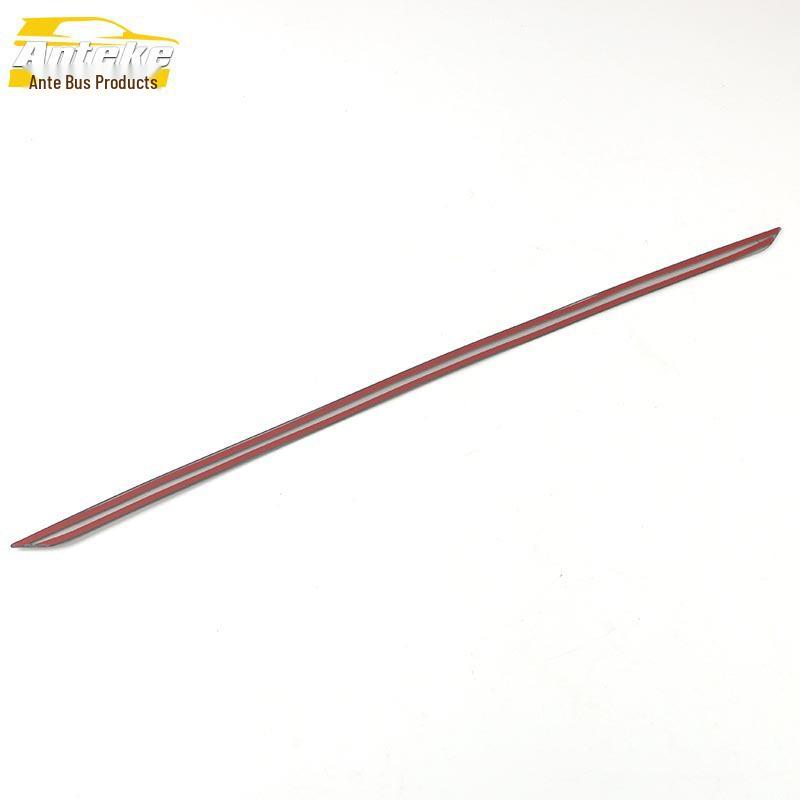 Neta U Rear Bumper Trim: Stainless Steel Tailgate Trunk Bright Strip for 2021 Model