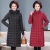 Women Winter Hooded Slim Thin Windproof Big Pocket X-Long Coat Puffer Jacket Cotton Padded Parkas Outwear Overcoat