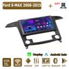 Android Carplay автомобильное радио для Ford S-MAX 2006-2015 мультимедийный проигрыватель головное устройство стерео GPS навигация BT WIFI 2+32 ГБ