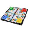 1Set Magnetic Foldable Flying Chess Crawling Mat Ludo Portable Board Game Camping Travel Game Set Aeroplane Chess