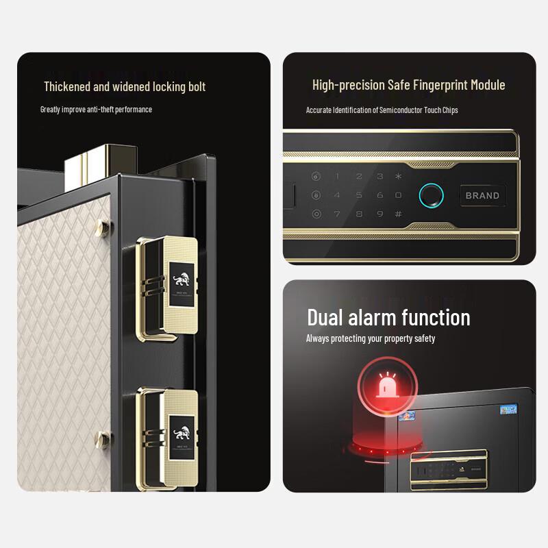 Tiger Bocheng Series 60cm Fingerprint Password Home Office Safe