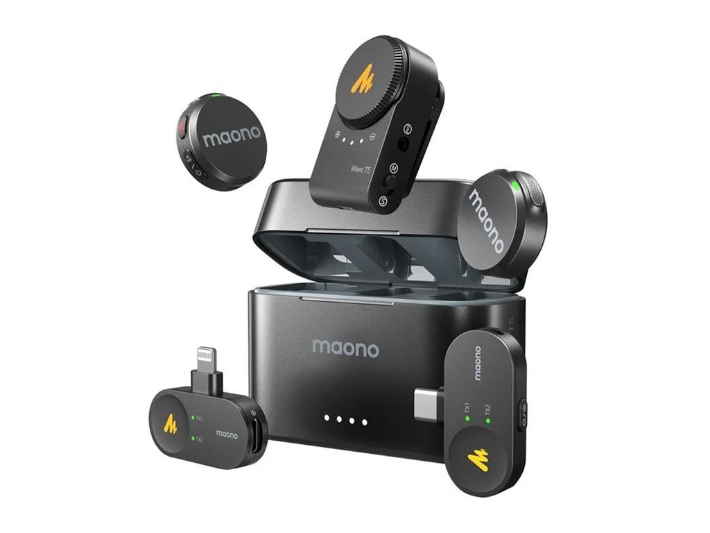 Zestaw mikrofonów bezprzewodowych Maono Wave T5 - Combo 3w1