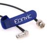 Eonvic BNC Male to High Density Micro BNC Right Angle Video RG59 Belden 1855A Cable для Blackmagic Video Assist HD-SDI 3G/6G 5" (50см)