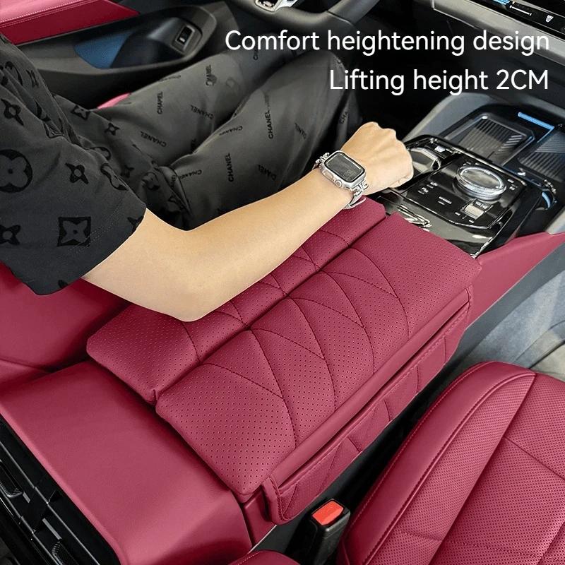 Для BMW 5 серии I5 G60 2024 Крышка подлокотника автомобиля Подушка Чехол-подлокотник Центральной консоли Защитная накладка Аксессуар для интерьера автомобиля
