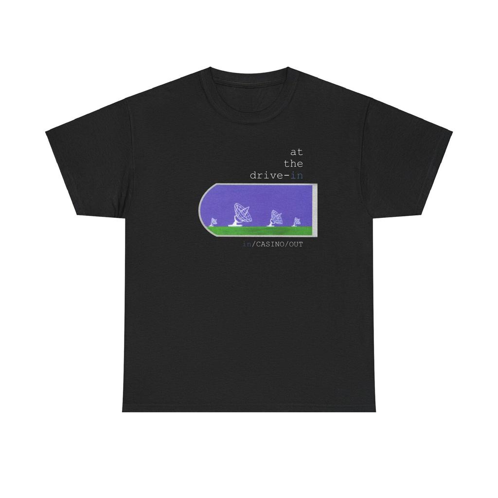 At the Drive-in - In/Casino/Out Album Cover, Post Hardcore Band Album, Music Shirt