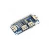 4-портовый USB-хаб HAT для Raspberry Pi, USB-to-UART на плате