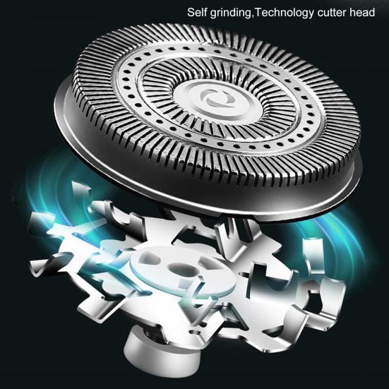 Мини портативная электробритва водонепроницаемая быстрая зарядка цифровой дисплей батареи USB перезаряжаемая острое лезвие