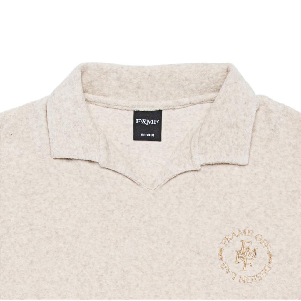 FRAME OFF Terry Open Collar Pk _Cream