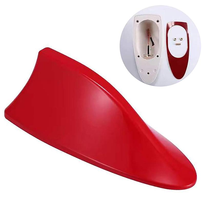 Car Radio Shark Fin Antenna  Shark Antenna Radio FM Signal Aerials Roof Antennas For All Cars Car Styling