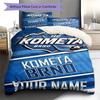 Custom Name HC Kometa Brno Bedding,Quilt Set Quilt Cover Pillowcase Home Birthday Gift(1 * duvet cover + 2 * pillowcase, without core) -HE67