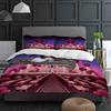 Постельное белье Castle Purple Night Fantasy 3 шт. Пододеяльник Наволочка Детский Взрослый Покрывало на одеяло Комплект на двуспальную кровать Домашний текстиль
