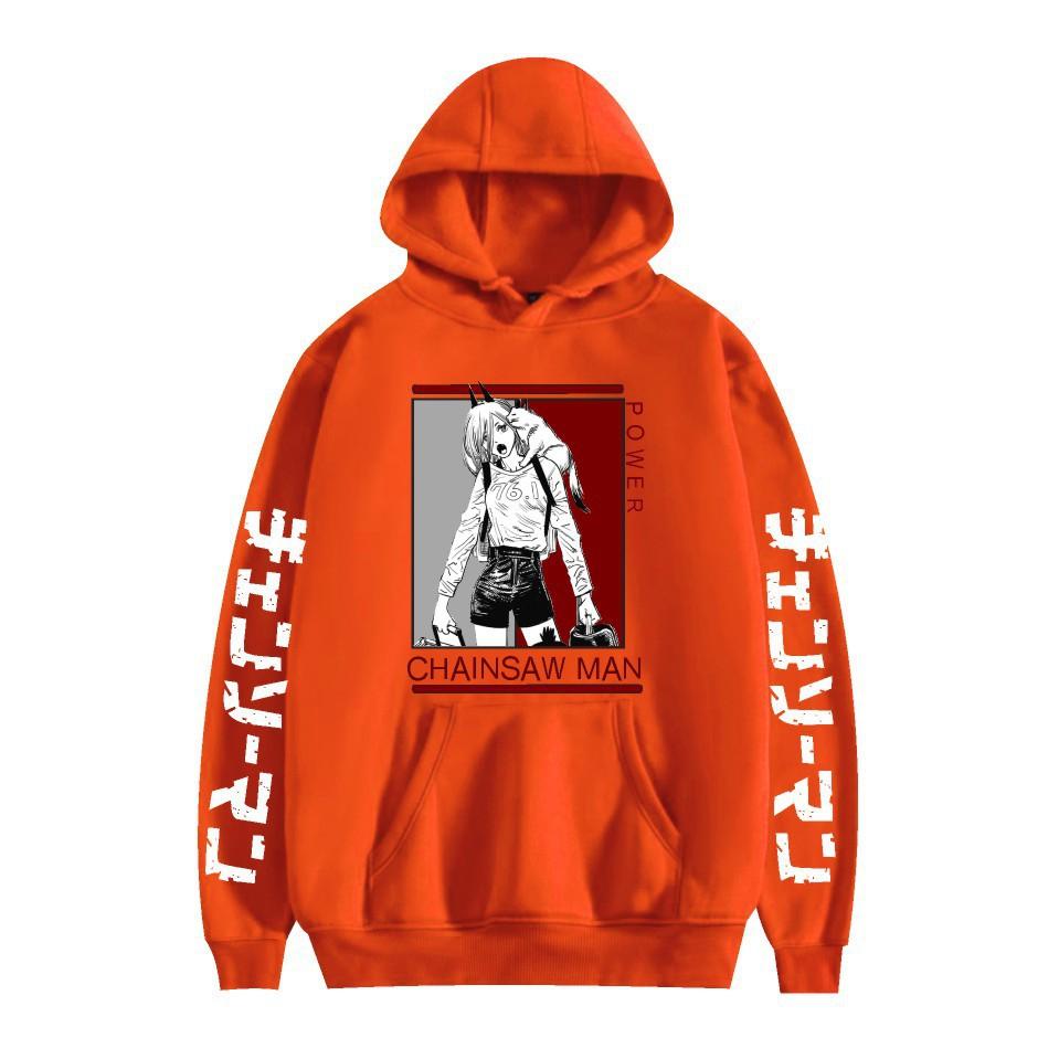 Человек-бензопила Осень Зима Флис Уличная одежда Топы Мужские Женские Модные Толстовки