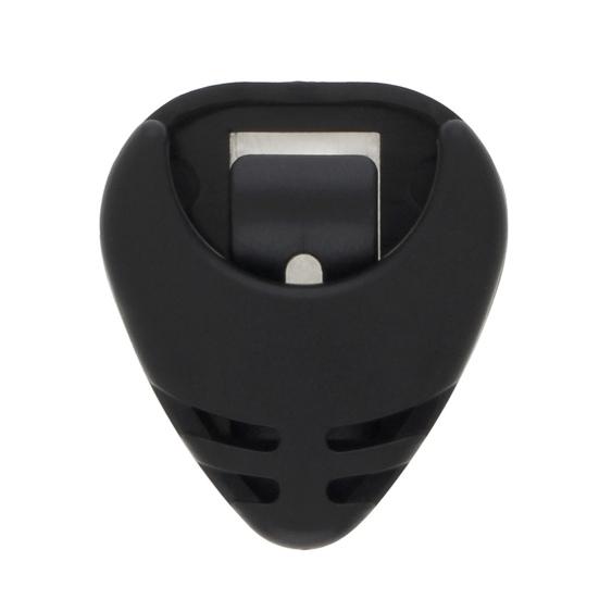 5 шт. Держатель для медиаторов в форме сердца, пластиковый чехол для медиаторов для электроакустической бас-гитары, укулеле, самоклеящийся, треугольной формы, музыкальные аксессуары