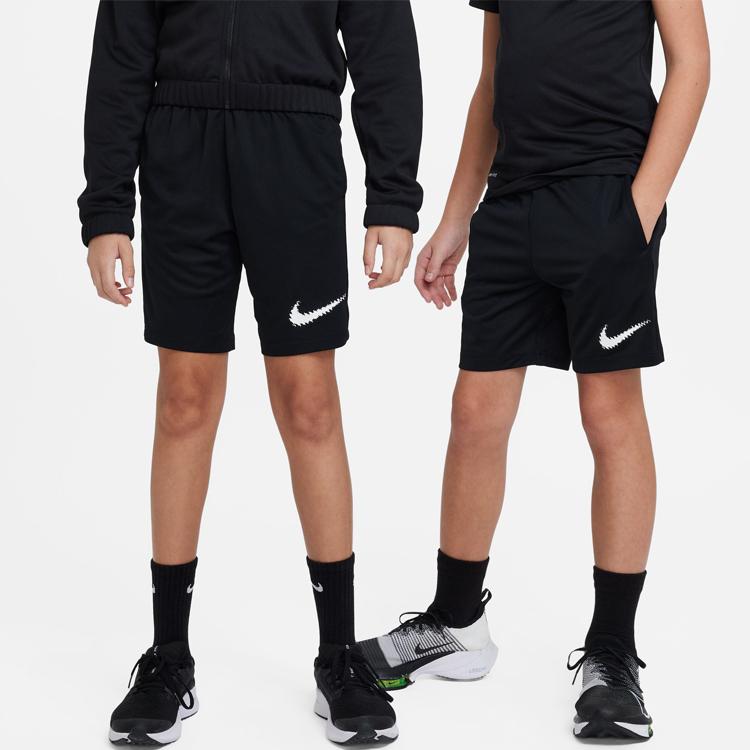 Nike Dri-Fit Trophy 23 Шорты на шнурке с логотипом Детские брюки Черные DX5413-010