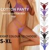 Cotton Panty for Women Pure Color T-back Sexy Brief Female Strap Design G-string Low Waist Woman Underpant