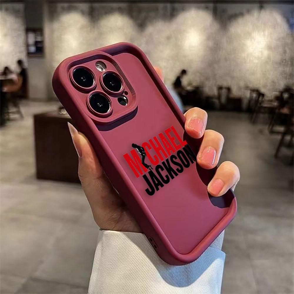 Чехол для телефона Singer M-Michael J-Jackson для iPhone Apple 17 AIR 16 16E 11 12 13 14 15 XR Plus Pro Max DIY Чехол Ударопрочный Чехол