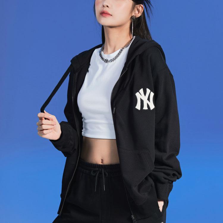 Новые унисекс свитшоты MLB с базовым логотипом, черные, 3ATRB0124-50BKS