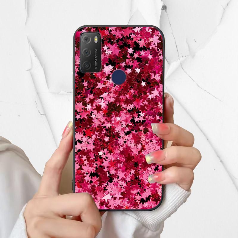 For Alcatel 1S 2021 Case 6025H 6025D Fashion Silicone Soft TPU Phone Cover For Alcatel 1 S 2021 1S(2021) Case Funda Coque Bumper