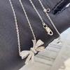 High Version Graff Phantom Butterfly Necklace Women's High-end Sense Light Luxury Hollow Three-dimensional Full Diamond Pendant Does Not Fade