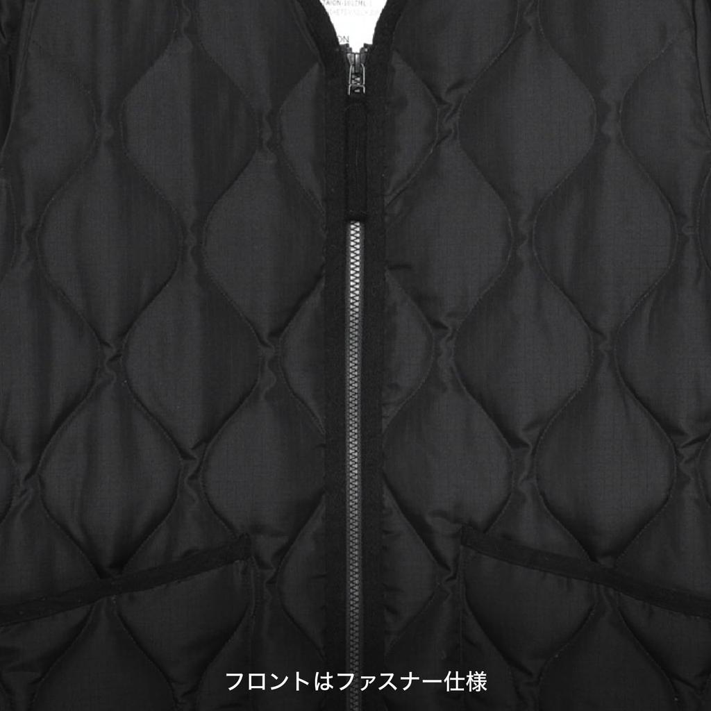 Taion Унисекс Милитари Пуховик на молнии V-образный вырез 101ZML-1