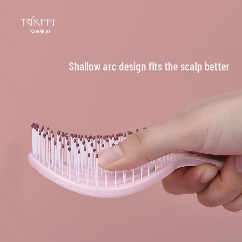 Расческа Chuanqier Fluffy Air Cushion Comb для женщин – антистатическая, массажная, идеально подходит для длинных волос