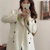 New Autumn and Winter Double-sided Wool Coat Long Slim Wool Coat Korean Style Wool Coat