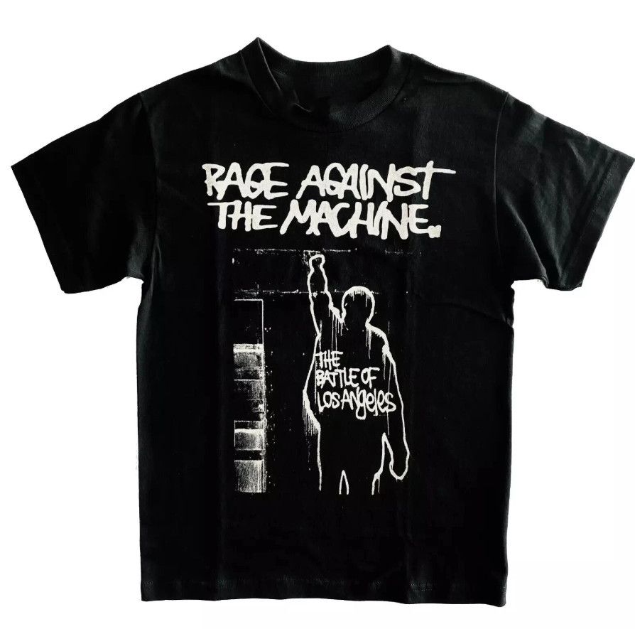 Unisex shirt Cotton Oversize Large Size New Rage Against The Machine 'Battle Of Los Angeles' Album , size S-5XL