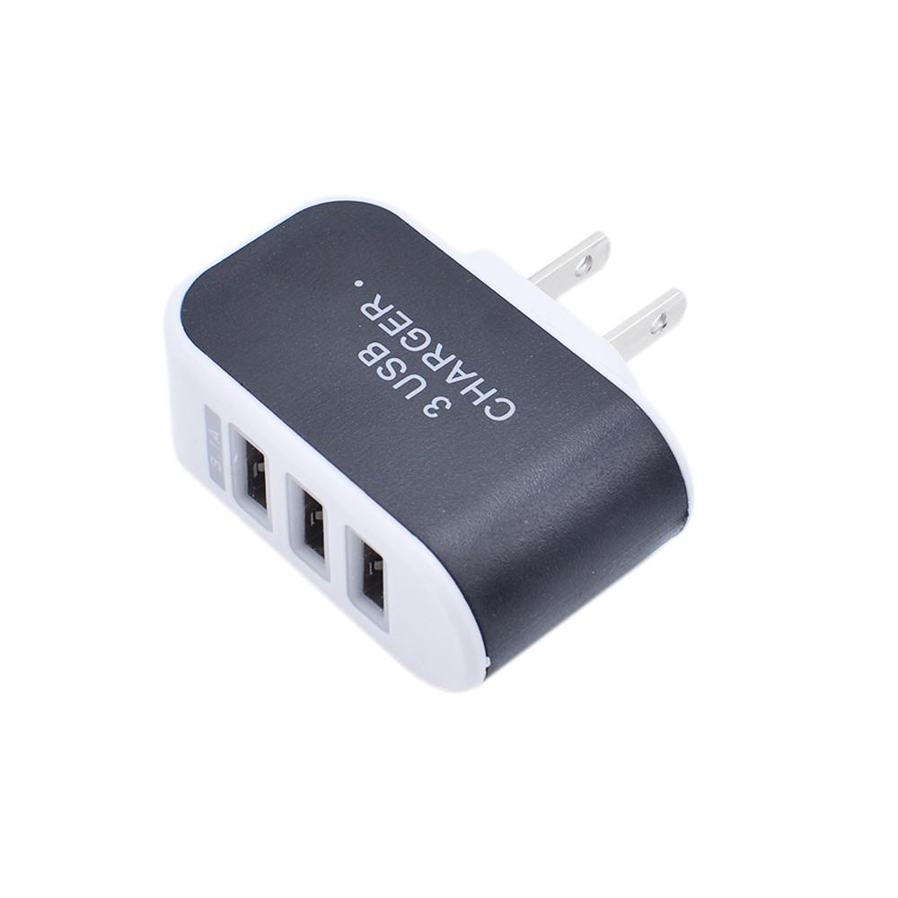 Светодиодное USB-зарядное устройство для смартфонов со светящимся индикатором и мощностью 5 Вт для путешествий и офиса
