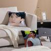 Handsome celebrities TTony Leung Cushion Cover Pillowcase Short Plush Invisible zipper Room Sofa Cushion Cover