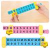 Plastic Subtraction Ruler Random Color Addition Ruler Math Decomposition Ruler  School Supplies
