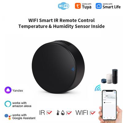 WiFi Smart IR пульт дистанционного управления универсальный мини ИК пульт дистанционного управления с датчиком температуры и влажности