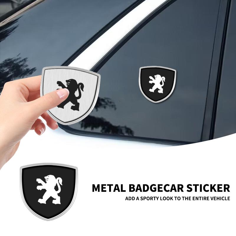 Новый 3D Алюминиевый Значок Декор Автомобиля Наклейки на Кузов Для Peugeot 308 408 508 RCZ 208 3008 2008 206 207 307 Автоаксессуары