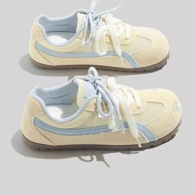 Высококачественная женская обувь на шнуровке, женские вулканизированные туфли, модные, с цветной сеткой, повседневные, легкие, дышащие кроссовки