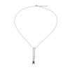 Anxiety Breathing Necklace for Meditation Stress Relief Stainless Steel 6cm Pendant Calming Mindful