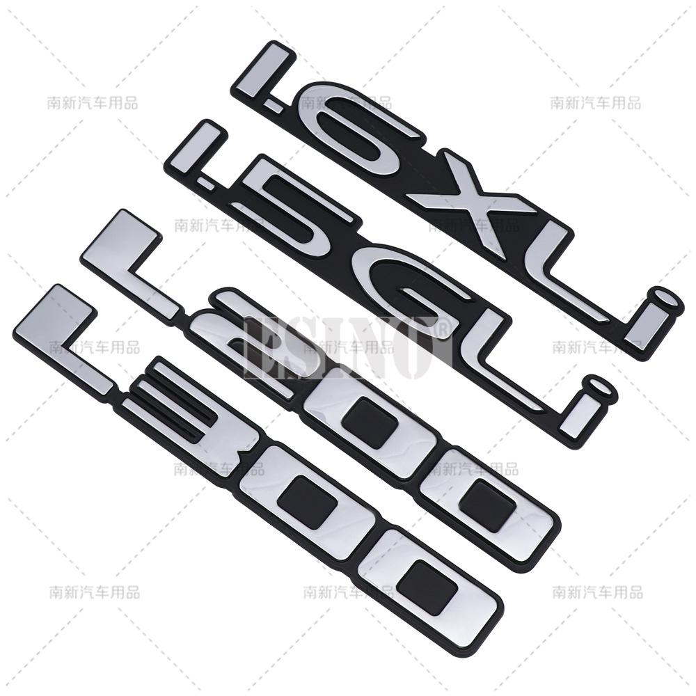 3D 1.5 GLi 1.6 XLi L200 L300 3D ABS Adhesive Emblem Rear Fender Body Badge Auto Accessory for Mercedes Benz QN1