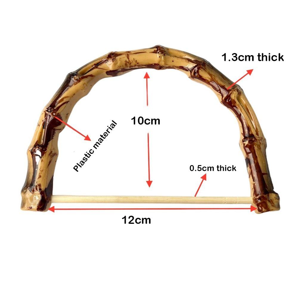 Accessories Gift Box Handle Bamboo Bag Handles Handbag Band Handle Shoulder Bag Strap Detachable