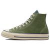 Chuck Taylor All Star 1970s Comfortable and Lightweight High-Top Espadrilles Unisex Moss Green