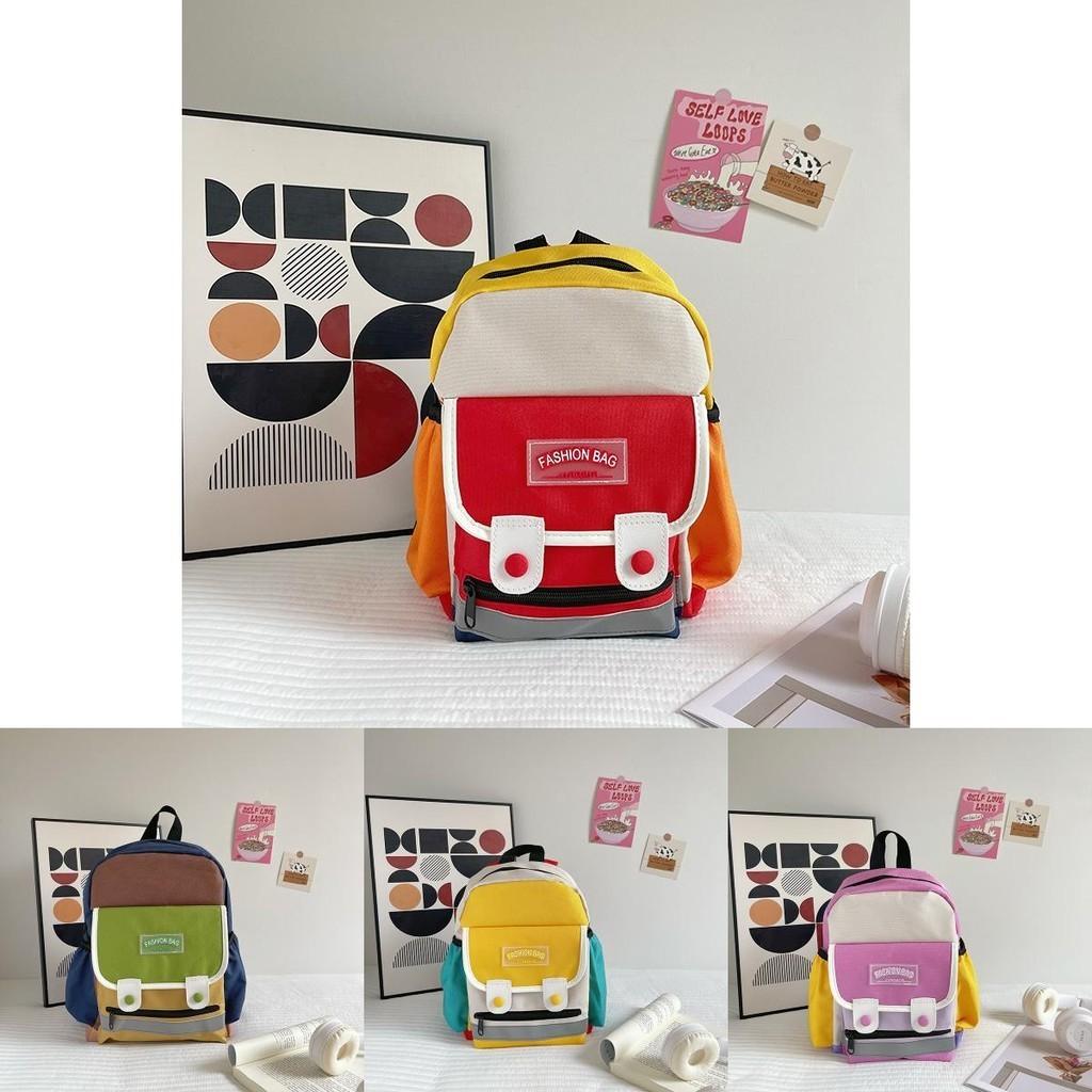 Очаровательный холщовый рюкзак в корейском стиле большой вместимости для детей, мальчиков и девочек