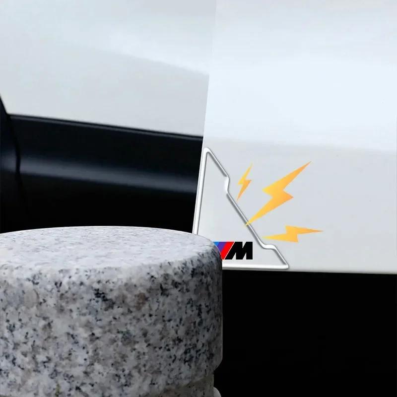 TXZL5 X6 X7 2Pcs Car Door Corner Protection Decals Stickers Car Styling For BMW E39 E46 E90 E36 E60 E34 E30 F30 X1 X3 X5 X6 71 E92 E93