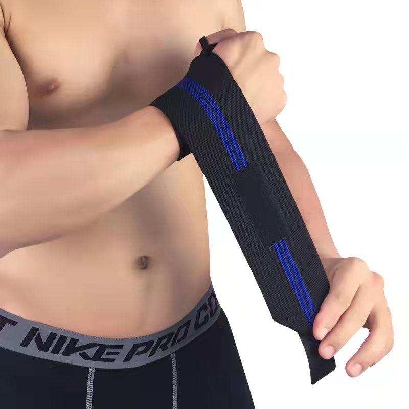 Gym Fitness Weightlifting Powerlifting Wrist Brace Support Strap Weight Lifting Wristband Elastic Breathable Wrist Wraps Bandage