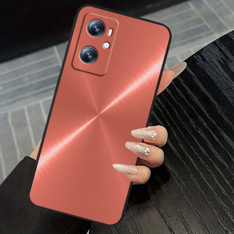 Арт цветной светящийся узор Чехол для телефона Для OPPO Reno 5 6 7 A96 A40 A58 Realme GT A74 A78 Neo2 A74 A78 Find X5 X3 X7 X8 Черный