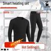 Унисекс комплект зимнего термобелья с подогревом от USB и круглым вырезом