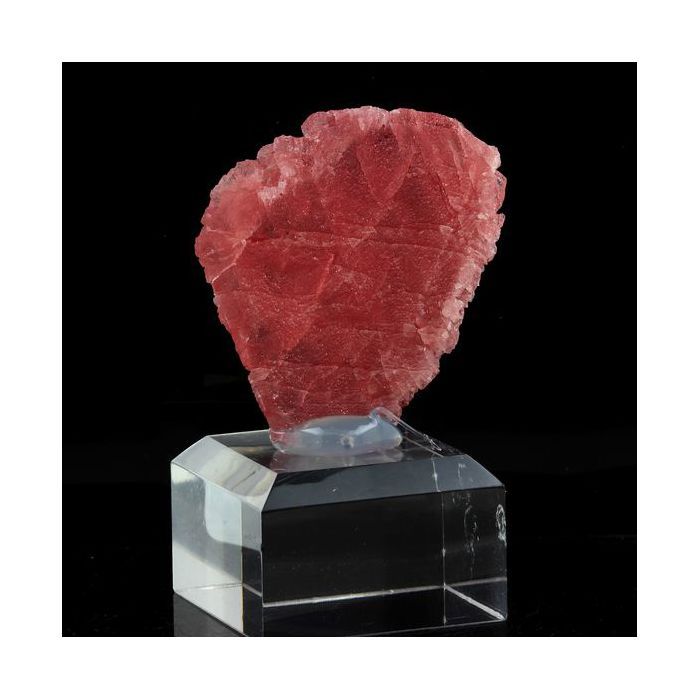 Pierres et Minéraux. Rhodochrosite. 163.5 ct. Wutong Mine, Guangxi, Chine.