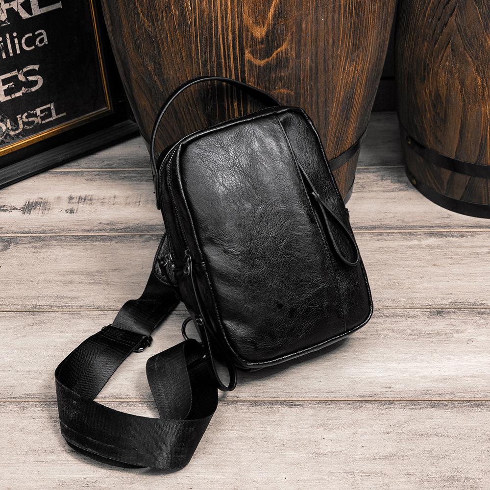 TS JYL laptop bag,Classic Multi-Function Men Crossbody Bag Chest Bag Casual Fashion Backpack