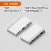 Hagibis Ultra Slim USB C Hub Multiport Type C Converter Adapter for Laptops 5Gbps/10Gbps Data 4K HDMI PD for Macbook Pro Air Neo