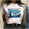 Harajuku T-shirt Women Michelangelo Prin Clothing Short Sleeve Casual 90s Cartoon Fashion Tee Top Tshirt Female Graphic T-shirt