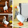 Hallowmas Desk Goose Hoodie For 7Inch Goose Statue Outfit Miniature Hoodie Clothes For Desktop Goose Table Decor