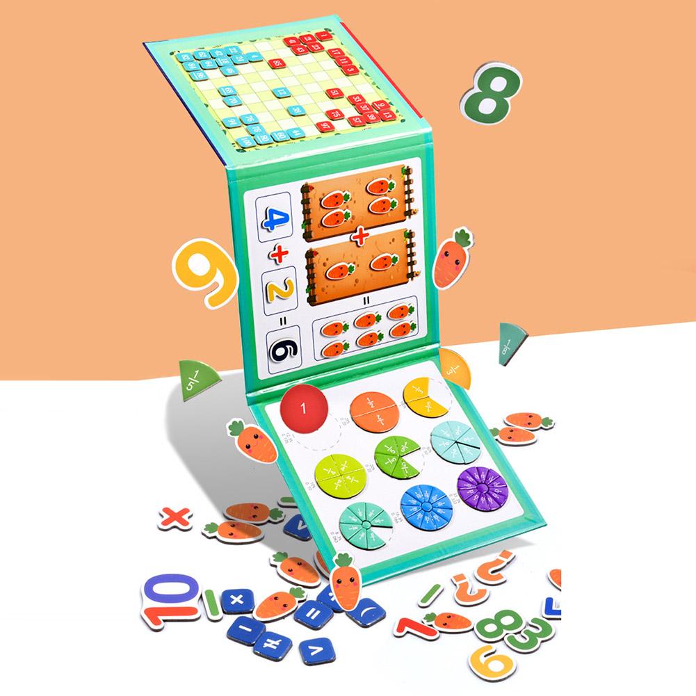 Магнитные радужная дробь плитки круги магнитная дробь обучающая математическая игрушка Великобритания